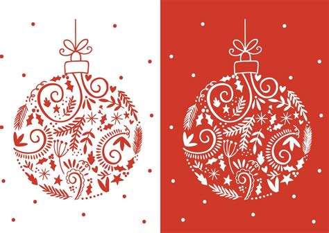 Tradition Christmas Bauble Isolated Graphic 12142859 Vector Art At Vecteezy