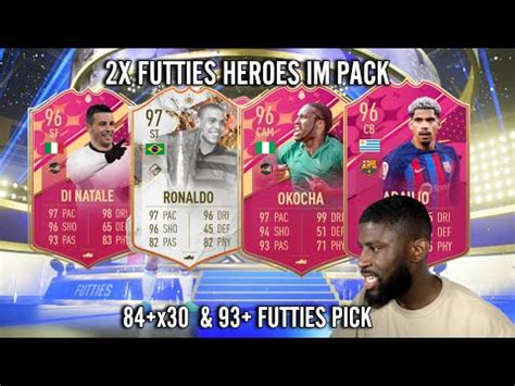 OMG 2x FUTTIES HERO 2x FUTTIES GEZOGEN 84 X30 93 Futties Pick