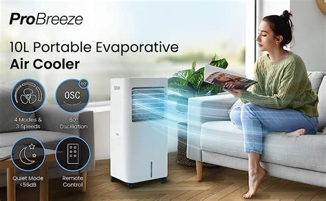 Pro Breeze In Air Cooler With Litre Capacity Remote Control