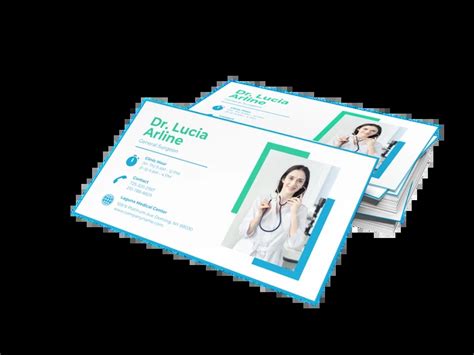 Free Medical Business Card Templates Venngage