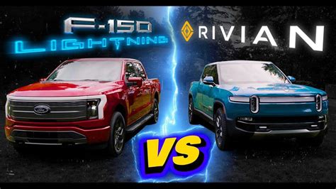 Ford F 150 Lightning Vs Rivian R1t In Depth Head To Head Comparison