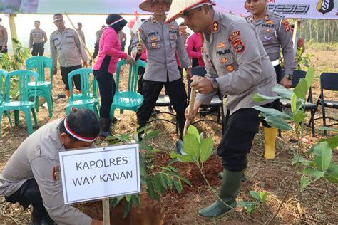 Peringati Hut Ke Kemerdekaan Ri Tahun Polres Way Kanan Dan