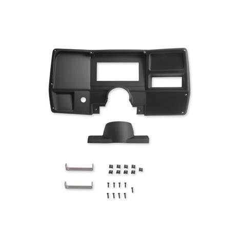 Holley 553 389 1968 Chevelle Dash Bezel 686 Inch Dash Black