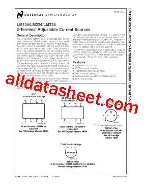 Lm Datasheet Pdf National Semiconductor Ti