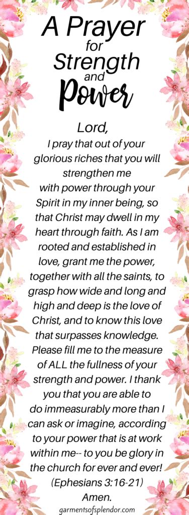 The Most Powerful Prayer To Strengthen Your Soul