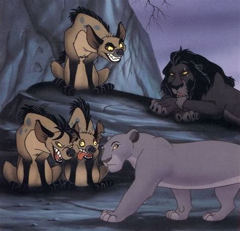 Scar, Sarabi, Shenzi, Banzai, and Ed. | Lion king art, Lion king fan ...