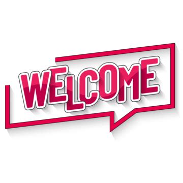 Welcome PNG, Vector, PSD, and Clipart With Transparent Background for ...