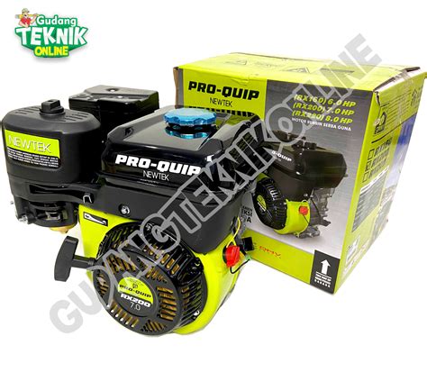 Engine Penggerak 7HP 7PK PROQUIP RX200 4 Tak Mesin Penggerak RX 200 7