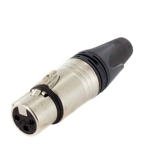 Buy NC3FXX Neutrik NC3FXX 3 Pole Female Cable Connector With Nickel