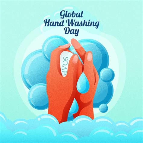 Premium Vector Global Handwashing Day Illustration Design Template