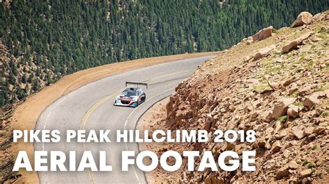 Pikes Peak New Record Run From The Air Pikes Peak Hillclimb 2018 Youtube