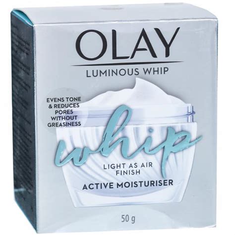 Olay Luminous Whip Active Moisturiser Light As Air Finish