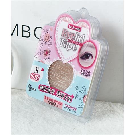 New Malian Magic Pusher Eyelid Tape สตกเกอรทำตาสองชนแบบตาขาย