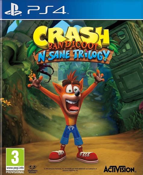 Jaquettes Crash Bandicoot N Sane Trilogy