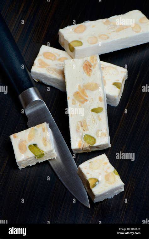 Montelimar nougat hi-res stock photography and images - Alamy