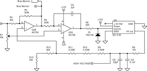 Avalanche Photodiode Schematic Diagram Circuit Diagram