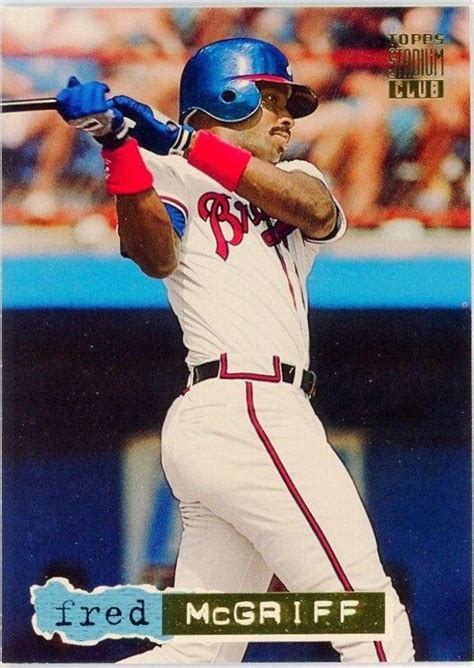 Fred McGriff Superstar Sampler 665 Prices 1994 Stadium Club