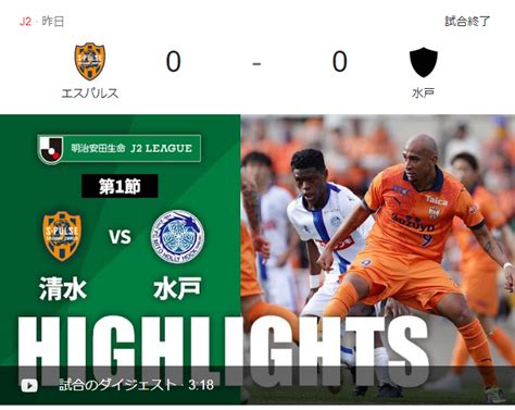 清水エスパルス Vs 水戸ホーリーホック 2023年j2リーグ 第1節 マサのライフワーク