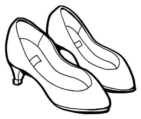 Desenhos De Sapatos Para Colorir E Imprimir Colorironline