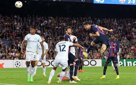 Lewa S Brace Rescues Drowning Barca In Dramatic Inter Stalemate Daily