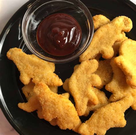 Homemade Chicken Nuggets (dinosaur Shapes)