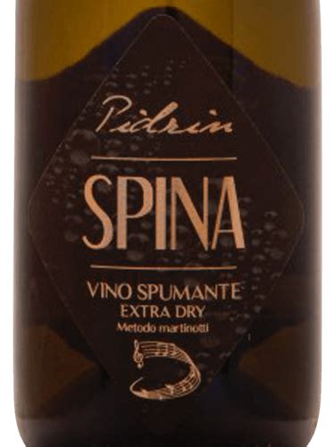 Cantina Pidrin Spina Spumante Extra Dry Vivino US