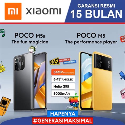 Jual Xiaomi Poco M Poco M S Gb Gb Gb Garansi