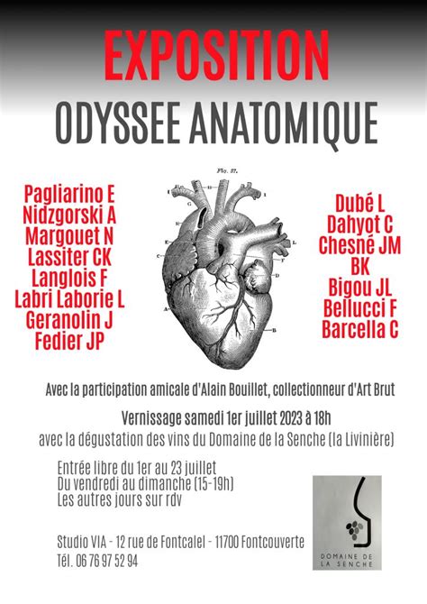 Expositions Exposition Odyss E Anatomique Studio Via