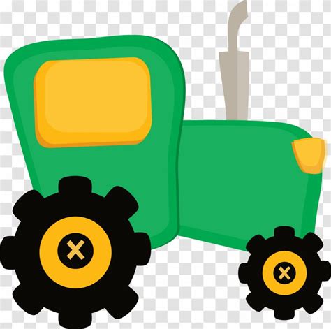 John Deere International Harvester Tractor Agriculture Clip Art