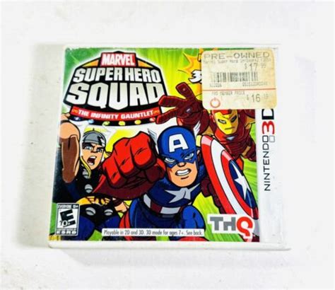 Marvel Super Hero Squad The Infinity Gauntlet Nintendo Ds Complete