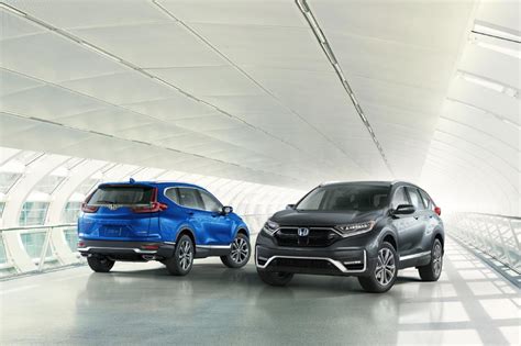 2020 Honda Cr V Blue And Cr V Hybrid