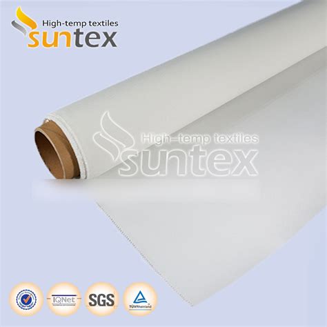 750c Stainless Steel Wire Reinforced Silicone Fiberglass Fabric For Fire Curtain Silicone