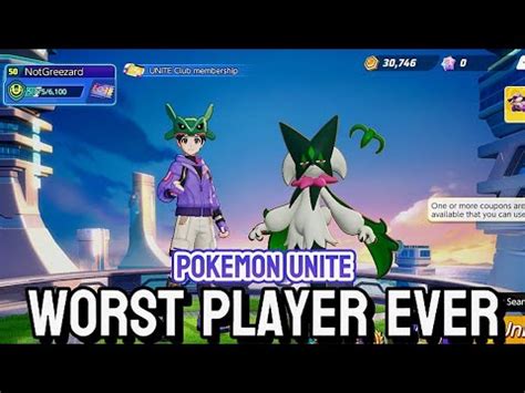 I M The Worst Player In Pokemon Unite YouTube