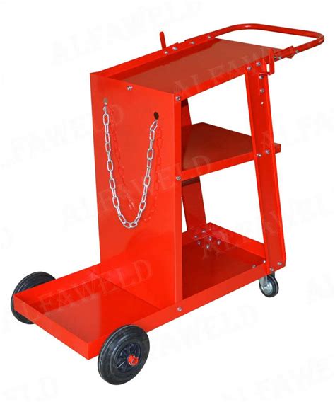 Welding Cart with Storage Trays on Wheels - Welding Cart and Tool Cart