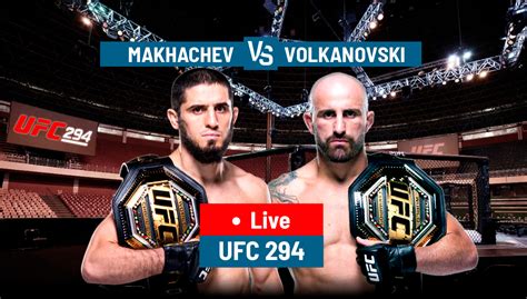 UFC 294 Makhachev vs Volkanovski 2