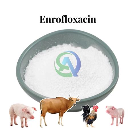 Veterinary Medicine Drug Enrofloxacin HCl Enrofloxacin Antibiotic ...