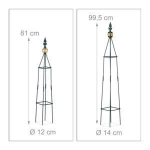 Rankhilfe Pyramide 2er Set Kaufen Home24