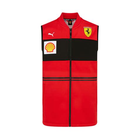 Scuderia Ferrari 2022 Team Gilet Official Racing Merchandise