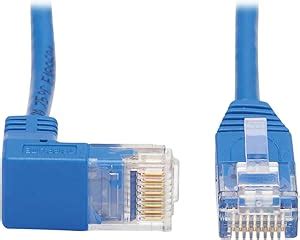 Tripp Lite Down Angle Cat Ethernet Cable Gigabit Molded Slim Utp