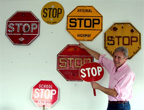 History of Stop Signs: Legal Stop Signs, Yellow Stop Signs and Red Stop ...