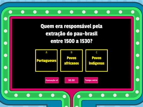 Forma O Do Territ Rio Brasileiro Quiz Game Show De Tv