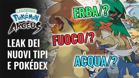 Leak Tipi Delle Forme Hisui Finali Degli Starter Pok Dex Completo Di