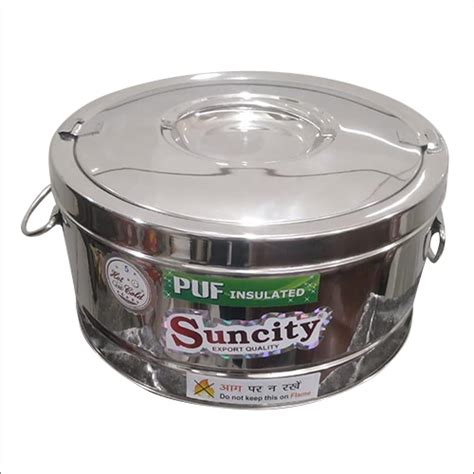 Gray 5 Ltr Stainless Steel Hot Pot At Best Price In Delhi Om Enterprises