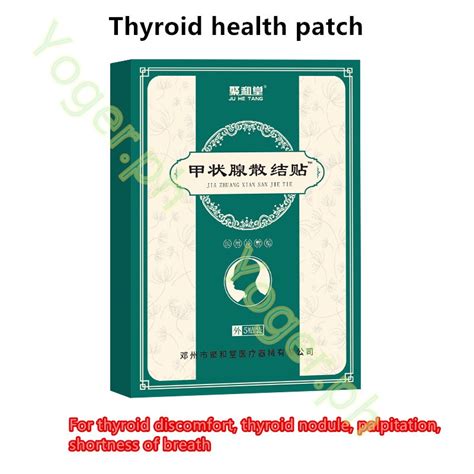 Herbal Thyroid Patch Relieve Thyroid Nodule Thyromegaly Hashimoto