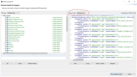 Generate Changelog For Liquibase From Dbeaver Issue Dbeaver