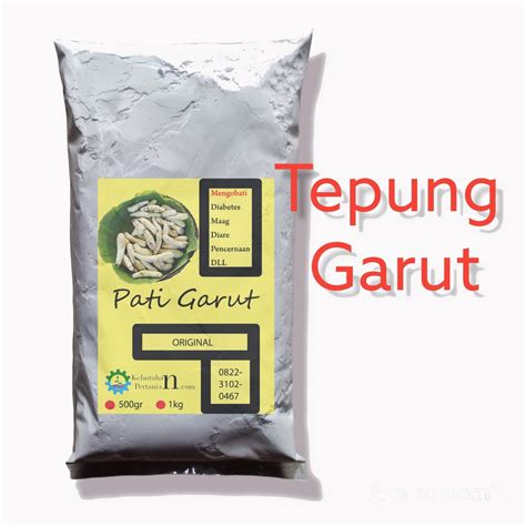 Jual Tepung Garut Asli Pati Garut Asli Tepung Jengkirut Tepung Irut