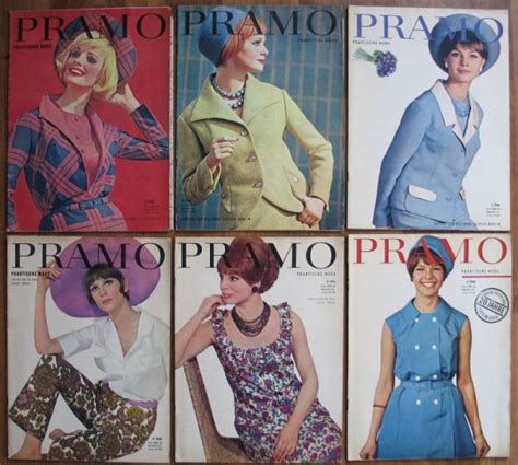 Praktische Mode 12 Hefte 1966 DDR Modezeitschrift PRAMO