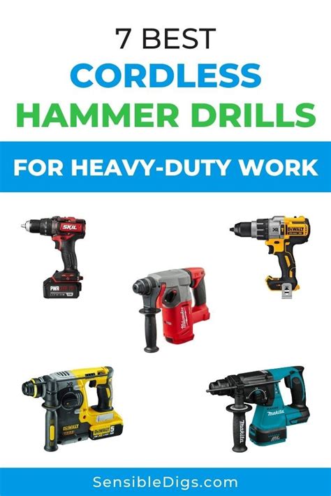 7 Best Cordless Hammer Drills 2023 Reviews Artofit