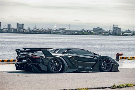Liberty Walk Sends Off The Aventador With An Aggressive Widebody Package