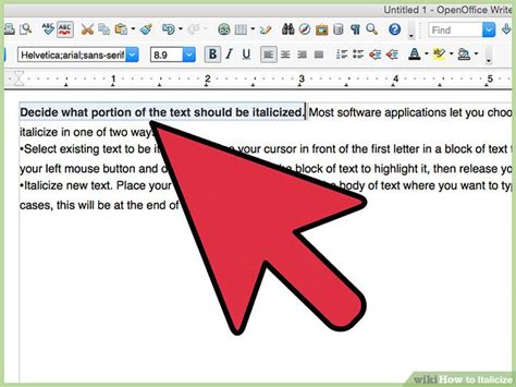 How to Italicize (with Pictures) - wikiHow